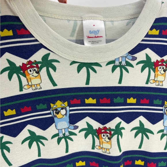 Hanna Andersson/Bluey Collab - Pajama Top ONLY - Picture 2 of 2